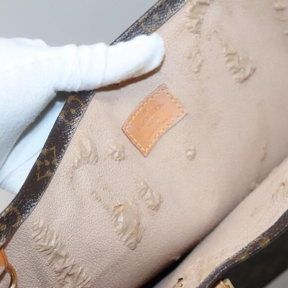 LOUIS VUITTON Monogram Sac Plat Hand Bag M51140 - Picture 11 of 16